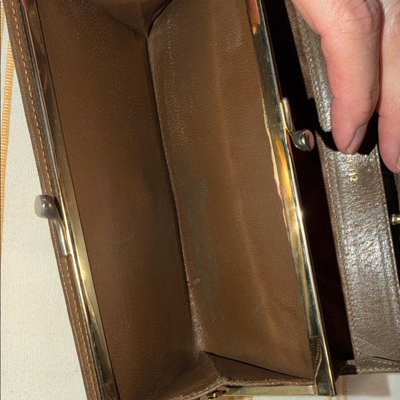 Gucci Beige and Brown GG Coated canvas and Leather Wallet - Picture 14 of 16